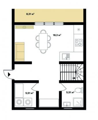 СІП Барн Хаус 105 м кв 3