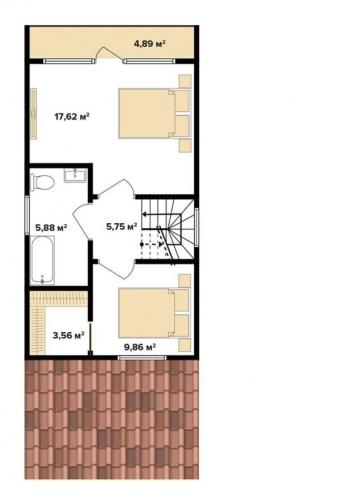 Будинок 2-поверховий 110 м кв 2