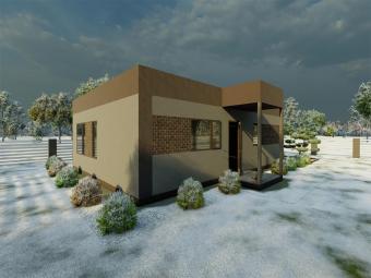 Будинок 1-поверховий 115 м кв 100