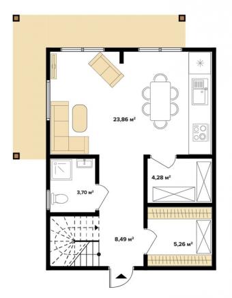 Будинок 2-поверховий 115 м кв 3