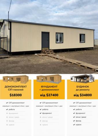 Складське приміщення із СІП панелей 122 м кв 1