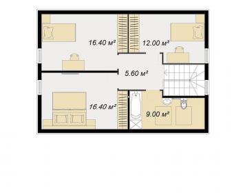 Будинок 2 поверховий 123 м кв 2