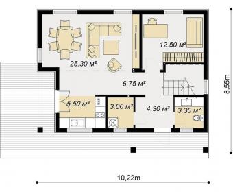Будинок 2 поверховий 123 м кв 3