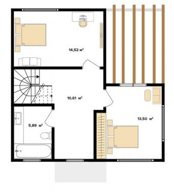 Будинок 2-поверховий 126 м кв 2