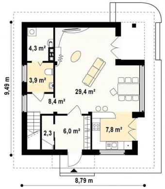Будинок 2-поверховий 133 м кв 3