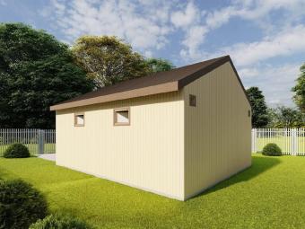 Гараж із СІП-Панелей 43 м кв 7