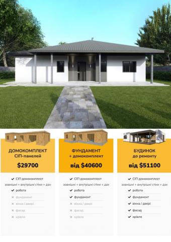 Будинок з Сіп-Панелей площею 137 м кв 1