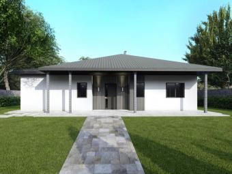 Будинок з Сіп-Панелей площею 137 м кв 120