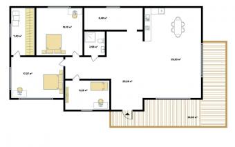 Будинок 1-поверховий 138 м кв 2