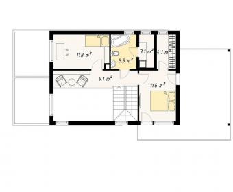 Будинок 2-поверховий. 140 м кв 2