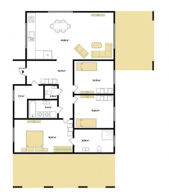 Будинок 1-поверховий 140 м кв 2