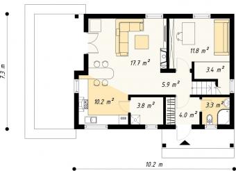 Будинок 2-поверховий 141 м кв 3