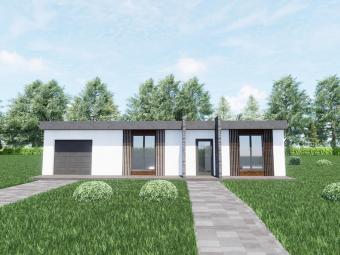 Будинок 1-поверховий з гаражем 152 м кв 4