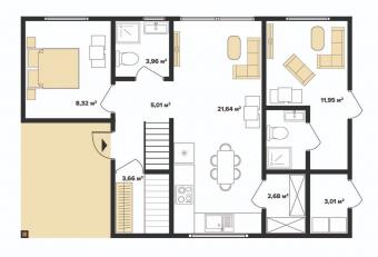Будинок 2-поверховий 168 м кв 3