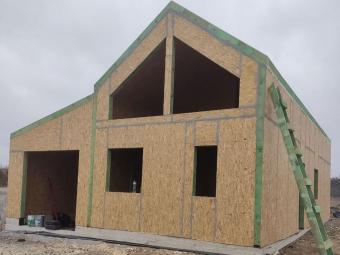 Будинок з мансардною кімнатою та гаражем 169 м кв 145