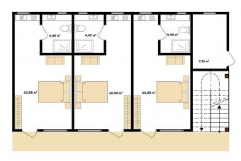 Готель 180 м кв 3