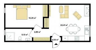 Будинок 53 м кв 2