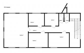 Медичний заклад 3-поверховий 432 м кв 3