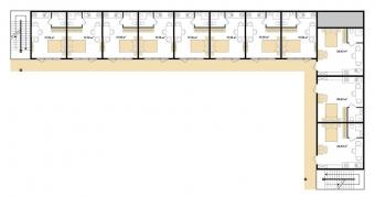 Мотель на 21 номерів 493 м кв 2