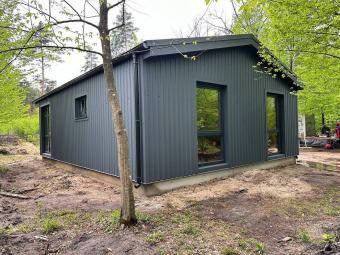 Будинок у сучасному стилі Барн-хаус 65 м кв 6