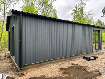 Будинок у сучасному стилі Барн-хаус 65 м кв 5