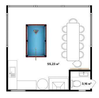Альтанка з СІП-Панелей 64 м кв 2