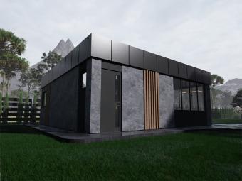 Альтанка з СІП-Панелей 64 м кв 6