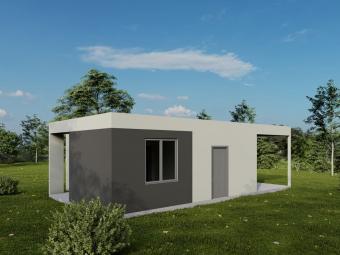 Будинок 1-поверховий 67 м кв 43