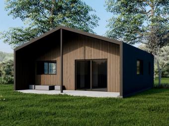 Будинок з Сіп-Панелей площею 56 м кв 36