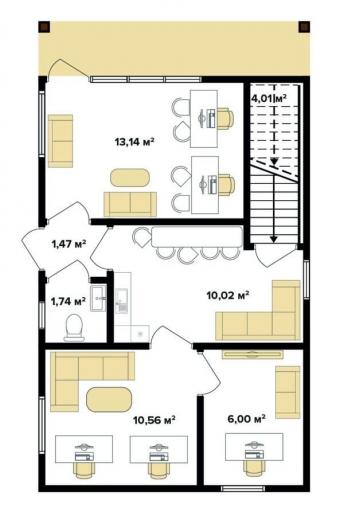 Офіс із СІП-Панелей 62 м кв 2