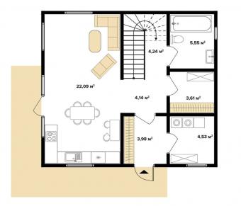 Будинок Хай-тек 112 м кв 6