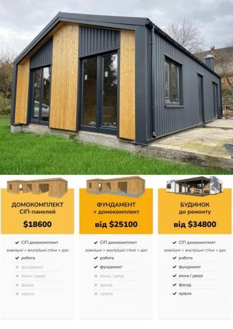 Будинок 1-поверховий 65 м кв 1