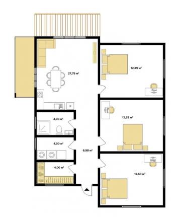 Будинок Хай-тек 99 м кв 2