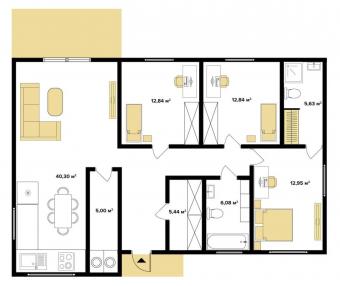 Будинок Хай-тек 128 м кв 2