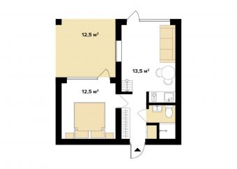 Будинок  42 м кв 2