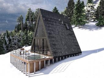 Гостьовий будинок із СІП-Панелей 36 м кв 6