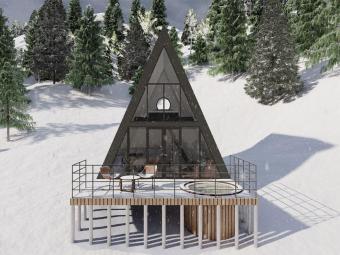 Гостьовий будинок із СІП-Панелей 36 м кв 5