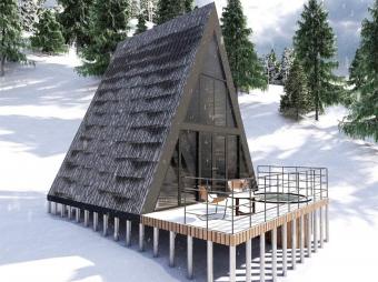 Гостьовий будинок із СІП-Панелей 36 м кв 19