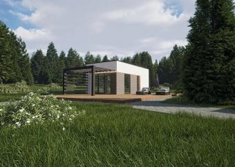 Будинок Хай-тек 28 м кв 4