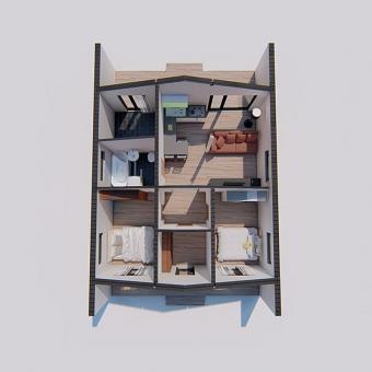 Барн Хаус 70 м кв 5