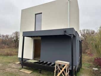 Будинок з панорамними вікнами 73 м кв 6