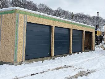 Гараж із СІП-панелей 76 м кв 53