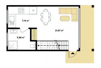 Будинок для відпочинку 80 м кв 3