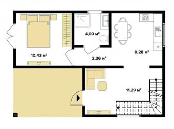 Будинок 2-поверховий 88 м кв 3