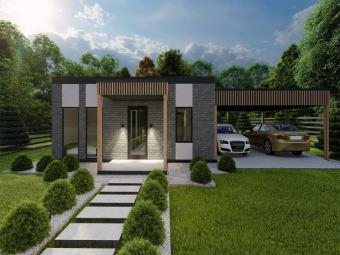 Будинок з СІП-Панелей 96 м кв 6