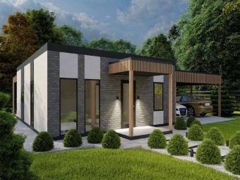 Будинок з СІП-Панелей 96 м кв 78