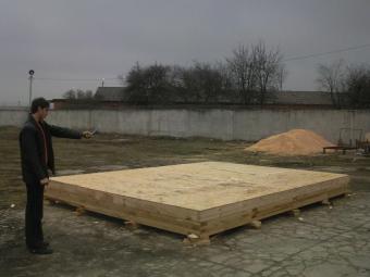 Побутівка виготовлена з сип панелі 1