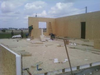 Будинок за канадською технологією з сіп панелей 1