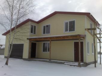 Канадський будинок з сіп панелей с.Красне 259