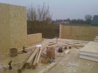 Канадський будинок з сіп панелей с.Красне 2